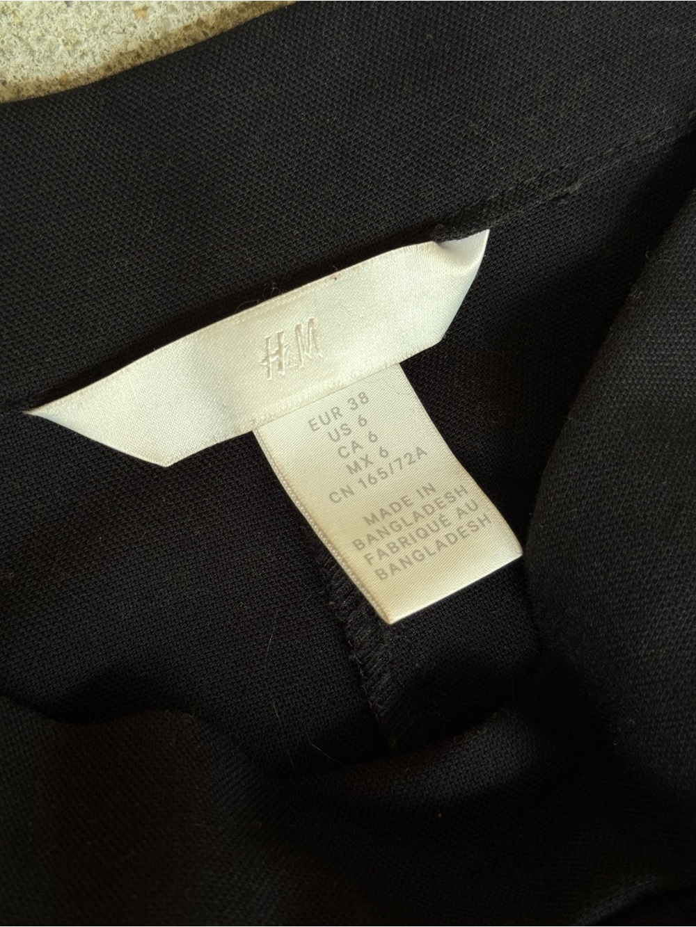 H&M Black Boot-Cut Split-Hem Pants - Picture 5 of 6